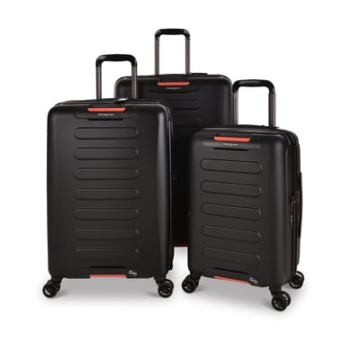 Hedgren Luggage Set Of 3 (20"/24"/28"),3 Pieces,Black