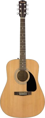 فيندر جيتار صوتي مبتدىء, لليد اليمنى,6 Strings, للبالغين,بني