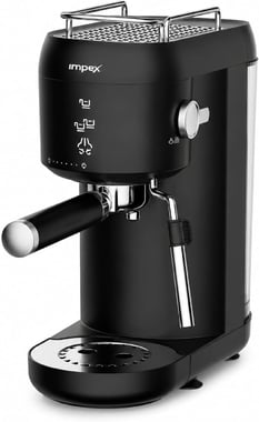 Impex Espresso Machine,1.0 L,Black