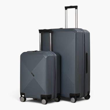 Magellan Luggage Set Of 2 (20"/28"),2 Pieces,Grey