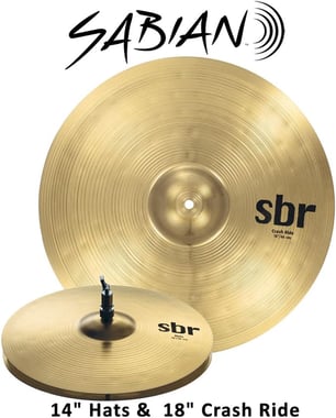 Yamaha Cymbal Pack Beginner ,Adults,Gold