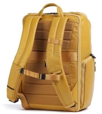 Piquadro School Backpack (18"),For 15.6" (Device),Unisex,Gold