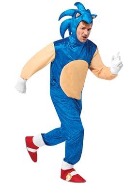 Rubies Costume Set Sonic The Hedgehog,Video Game,3 Years And Above,Boys,Multicolor