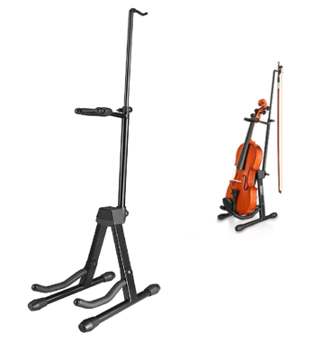 Unistar Violin Stand,Floor Standing,Black