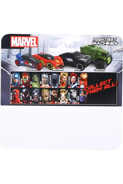 Marvel Diecast Pull-Back Model Monster Truck,3 Years And Above,Multicolor