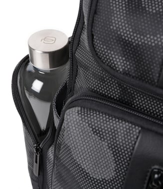 Piquadro Casual Backpack (16.5"),For 15.5" (Device),Unisex,Black