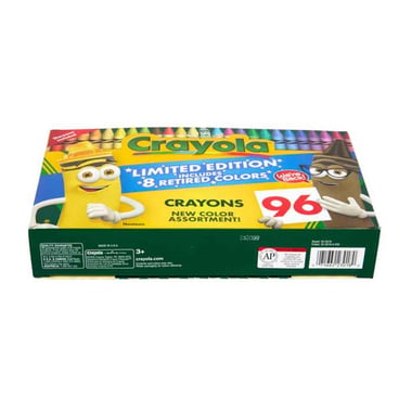 Crayola Wax Crayon,Assorted Color