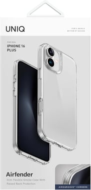 يونيك iPhone 16 Plus,غطاء خلفي للهاتف الذكي,شفاف