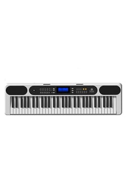 Unistar 61 Keys Portable Keyboard,Beginner,All Ages,White