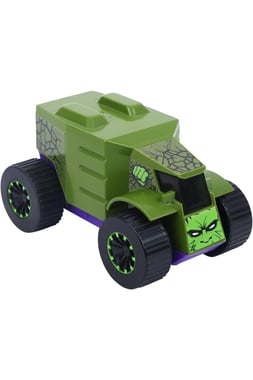 Marvel Diecast Pull-Back Model Monster Truck,3 Years And Above,Multicolor