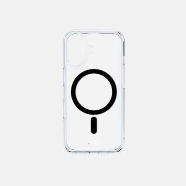 آرمربرو iPhone 16,غطاء خلفي للهاتف الذكي مع ماغ سيف,شفاف