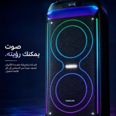 Nikai Wireless Pa System,As Per Usage,Black