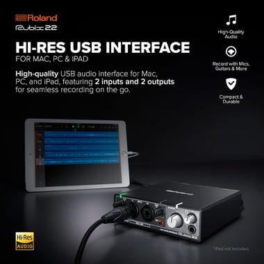 Roland Audio Interface,Black