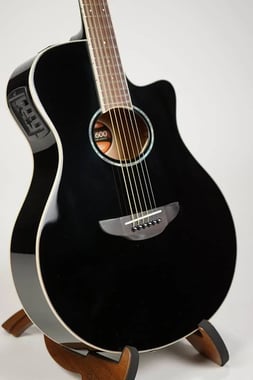 Yamaha Apx-600 Acoustic Electric Guitar Beginner,Left-Handed,6,Adults,Black