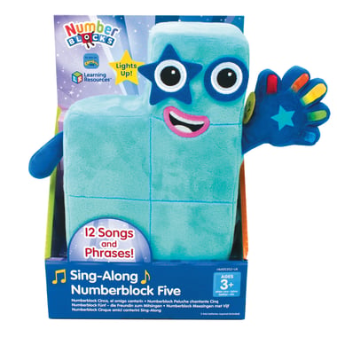 Learning Resources Interactive Plush Toy ,3 Years And Above,Blue