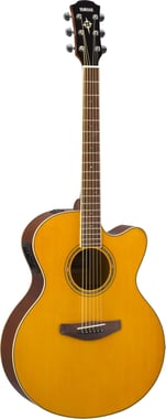 Yamaha Acoustic Electric Guitar Beginner,Right-Handed,6,Adults,Brown
