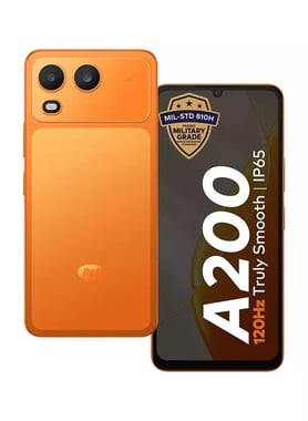 آيتل A200 Dual SIM Comet Orange 3+5GB,128 جيجابايت,3 جيجابايت رام,برتقالي 4G LTE,