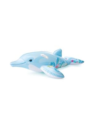 Intex Ride-On Float 3 Years And Above,Blue