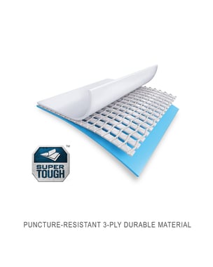 انتيكس مسبح باطار 183.00 سم×183.00 سم×38.00 سم,شخصان,ازرق