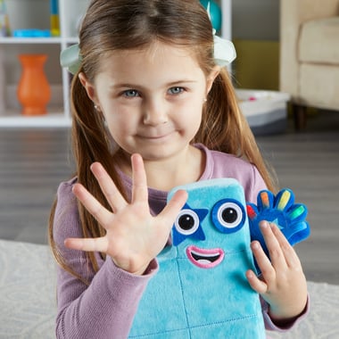 Learning Resources Interactive Plush Toy ,3 Years And Above,Blue