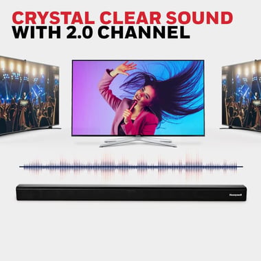 هوني ويل HC000257/AUD/SB/P2000/BLK ساوند بار,NA,أسود