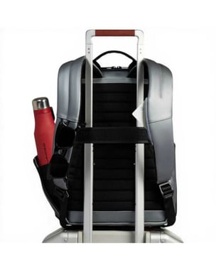 Piquadro Laptop Backpack (15"),For 13"/15.6" (Device),Unisex,Silver