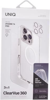 يونيك iPhone 16 Pro,غطاء خلفي للهاتف الذكي,شفاف