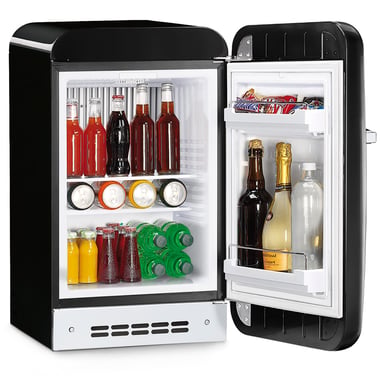 Smeg Mini Refrigerator ,34 L,Black