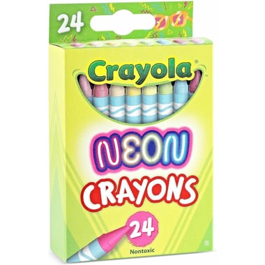 Crayola Wax Crayon,Assorted Color