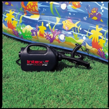 Intex Inflatables Electric Air Pump,Black