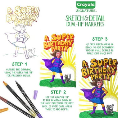 Crayola Color Marker,Assorted Color