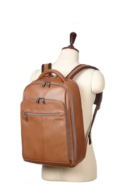 Samsonite Laptop Backpack (16"),For 16.1" (Device),Unisex,Brown