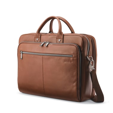 Samsonite Laptop Briefcase Unisex,For 15.6" (Device),Brown
