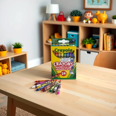 Crayola Wax Crayon,Assorted Color