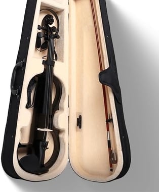 Unistar Violin Advanced,Right-Handed,4,Adults,Black
