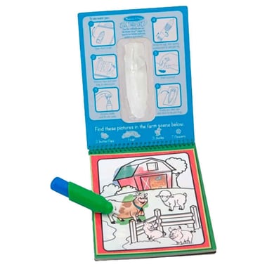 Melissa & Doug Paint With Water Unisex Melissa & Doug Arts And Crafts Learning Activity Set,3 Years And Above
