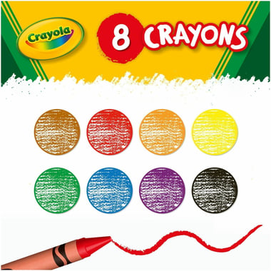 Crayola Wax Crayon,Assorted Color