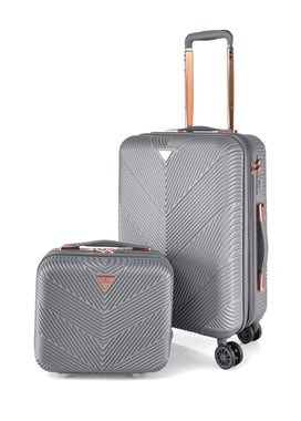 Track Luggage Set Of 2 (14"/20"),2 Pieces,Grey