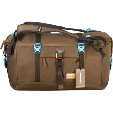 Discovery Duffle Bag Unisex,Carry-On (20"),Brown