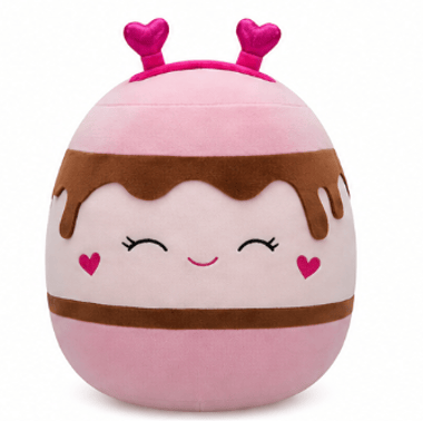Squishmallows Collectible Plush Toy Food,1 Year And Above,Pink