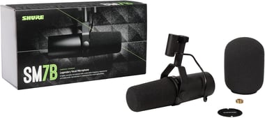 Shure Sm7b,Usb-C/Xlr Dynamic Microphone,Black