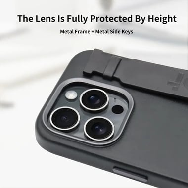 ألوت iPhone 16 Pro Max,غطاء خلفي للهاتف الذكي,أسود