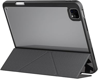 سكينارما iPad Pro 11 (5th Gen) حافظة كمبيوتر لوحي بغطاء خلفي,فضي