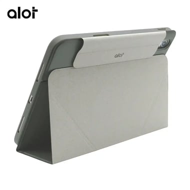 ألوت iPad Air 10.9 حافظة كمبيوتر لوحي بغطاء خلفي,رمادي
