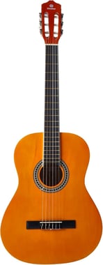 Unistar Classical Guitar Beginner,Right-Handed,6,All Ages,Brown