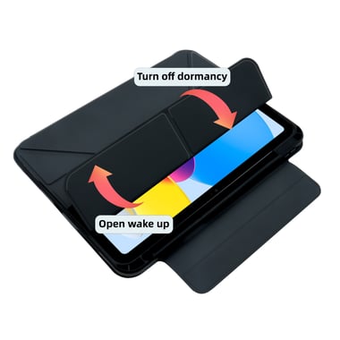 Alot Ipad 10.9 Back Cover Tablet Case,Black