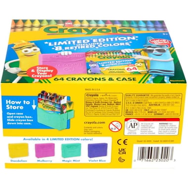 Crayola Wax Crayon,Assorted Color