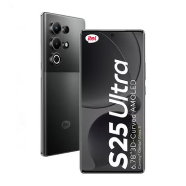 Itel S25 Ultra Black,256 Gb,8 Gb Ram,Black,4g Lte,Hisilicon Kirin 620