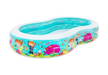 Intex Inflatable Pool 262.00 Cm×46.00 Cm×160.00 Cm,3 Person,Multicolor