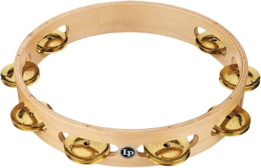 Latin Percussion Tambourine Beginner 1 Piece,All Ages,Gold
